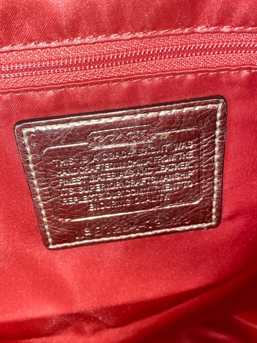 GUC Coach Poppy Multicolor Dream Glam Tote - Picture 8 of 8